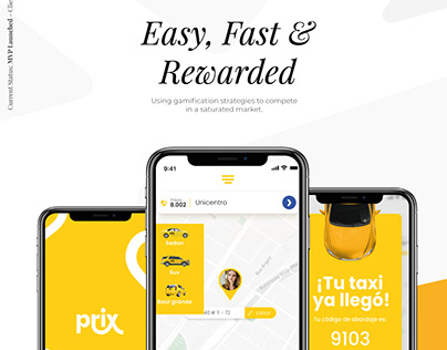 Prix App - Naming, branding & UI/UX