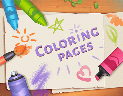 Coloring pages • Game art