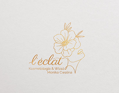 Logo and identity | Cosmetology centre L’éclat
