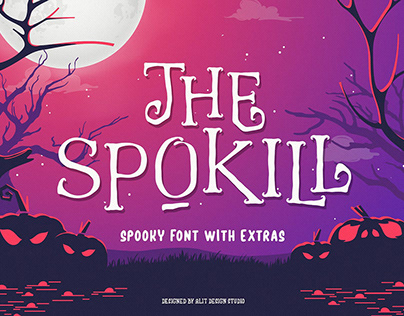 The Spokill Halloween Font