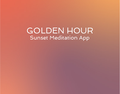 Golden Hour App