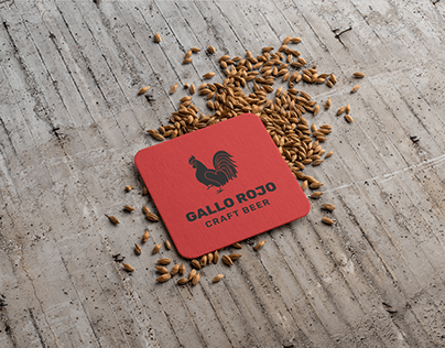 Gallo Rojo Craft Beer - Branding
