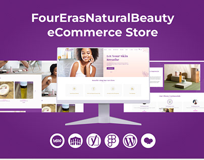 FourErasNaturalBeauty eCommerce Store