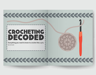 Crocheting Decoded Magazine Spread