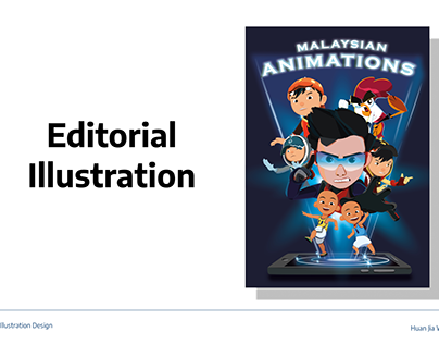 Editorial Illustration | Malaysia Animation