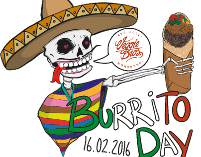 Burrito Day Illustration