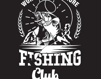 Fishing T-shirt Club Design