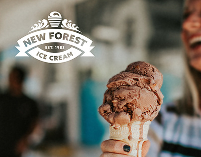 New Forest Ice Cream - rebranding project