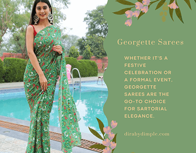 Georgette Sarees: Perfect for Every Event