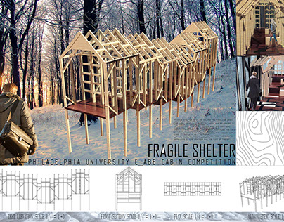 PhilaU C_ABE Cabin Competition - Fragile Shelter