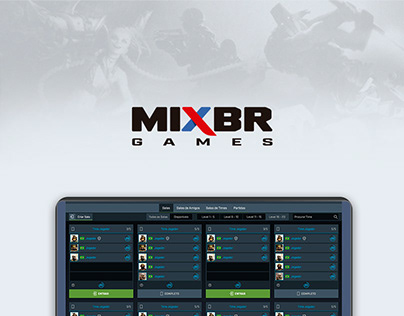 MIXBR Games Branding & Web Platform