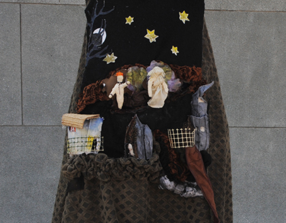 A puppet show costume