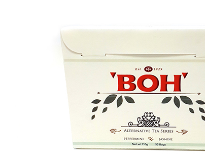 BOH Alternative Tea Series Re-Packaging