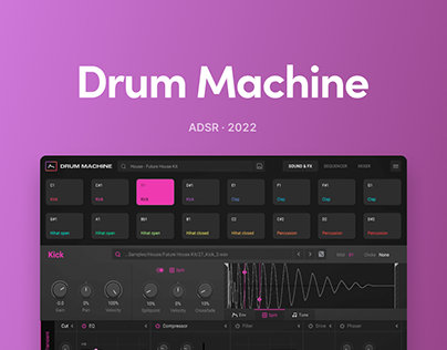 ADSR - Drum Machine