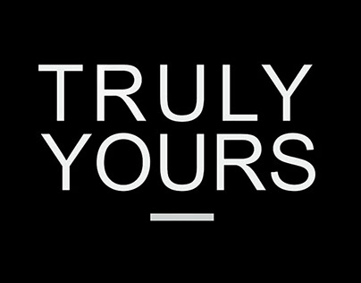 TRULY YOURS - Design Gráfico