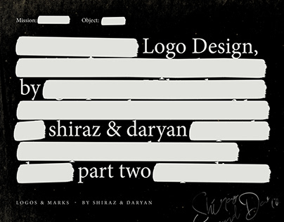 Logos & Marks ▬ by shiraz & daryan
