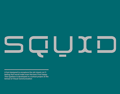 Squid - Free font