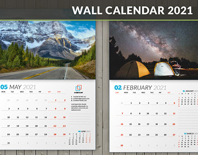 Wall Calendar 2021 (WC031-21)