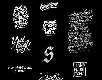 calligraphy+lettering compilation