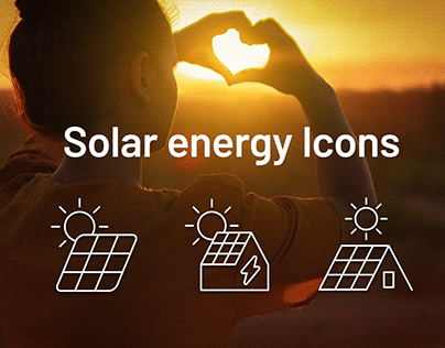 Solar Energy Icons