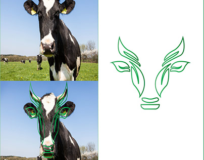 Cattle Agro farm logo