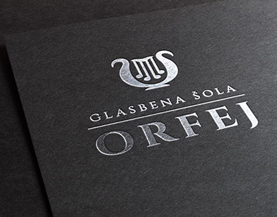 Music school Orfej - Redesign of Logotype