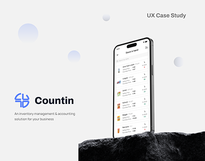 Inventory management & accounting app l UX
