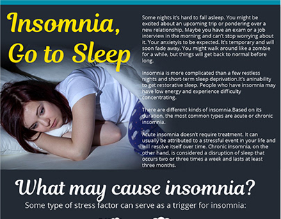 Insomnia Infographics