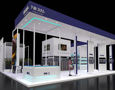 Nikriss Textile innovation booth design