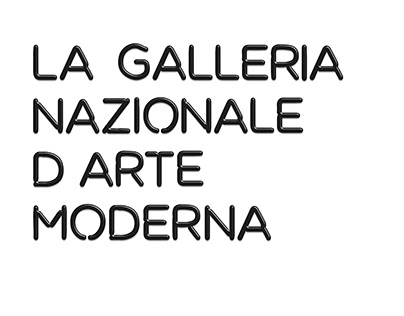 RESTYLING IMMAGINE GALLERIA NAZIONALE D'ARTE MODERNA