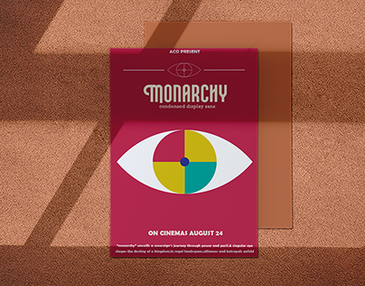 movie poster design| MONARCHY