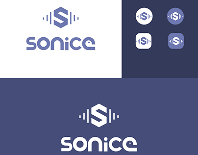 Sonica Logo Concept for Music Application