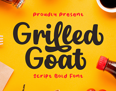 Grilled Goat - Free Font