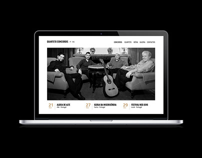 Concordis Guitar Quartet Website