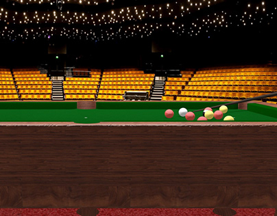 3D Pool Table Animation.