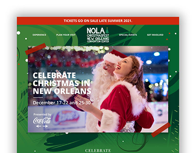 New Orleans Christmas Festival - Website
