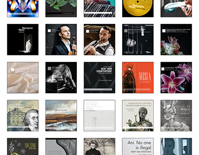 All this music, a selection of albumcovers