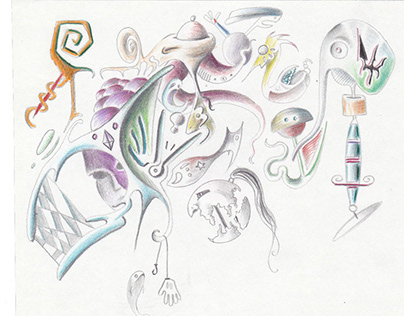 "Symphony for pencil drawing and orchestra" - 2001