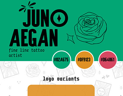 Juno Aegan Brand Identity