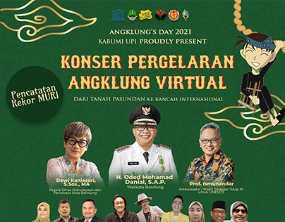 Poster Angklung's Day 2021