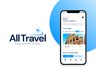 All Travel App - UX/UI Design