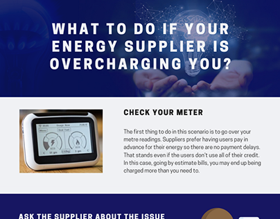 What to do if your energy supplier is overcharging you?