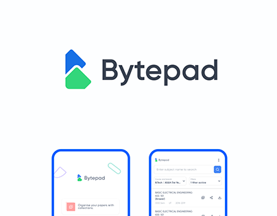 Bytepad - Website & Mobile app designs
