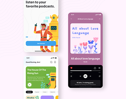 Wrapped - Podcast Mobile App Template