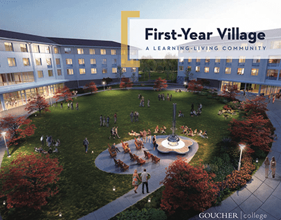 Goucher First-Year Village Brochure