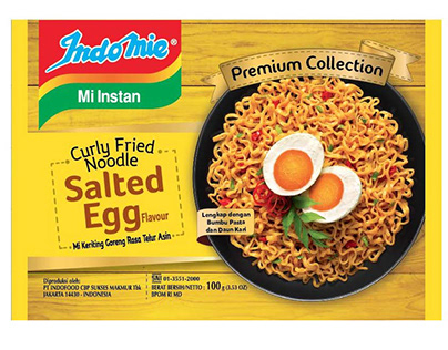 Indomie Salted Egg Flavour Packaging