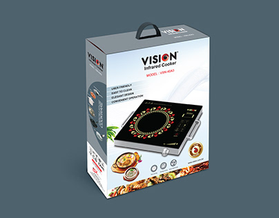 Packaging Design | Infrared Cooker | INF 40A3 | Vision