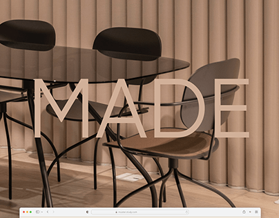 Made - design furnitures: Website