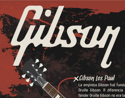 Gibson vs Fender (infografía)
