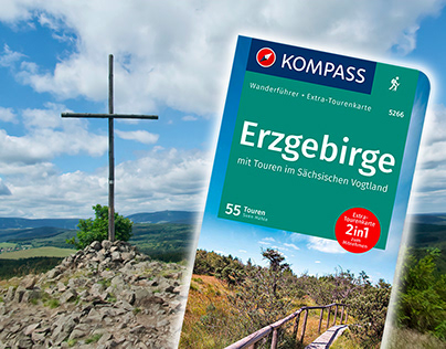 KOMPASS-Wanderführer Erzgebirge